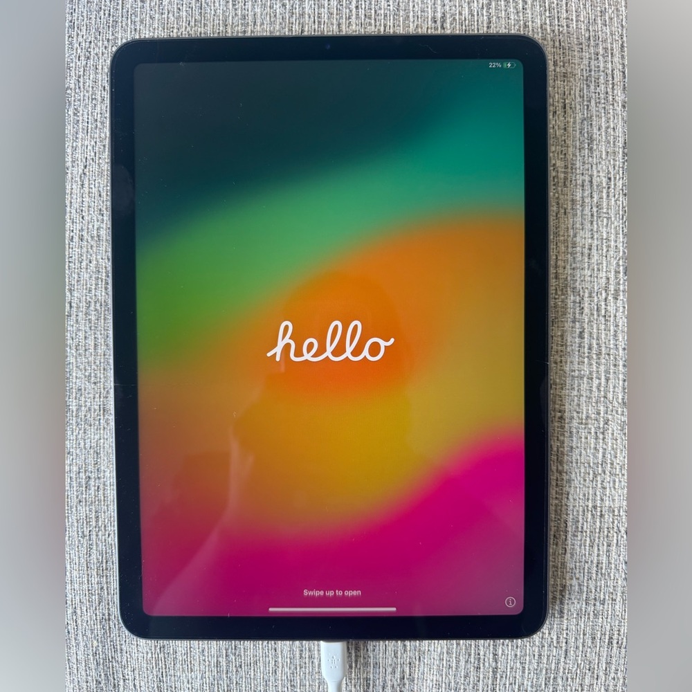 iPad Air 10.9 inch space grey 256GB